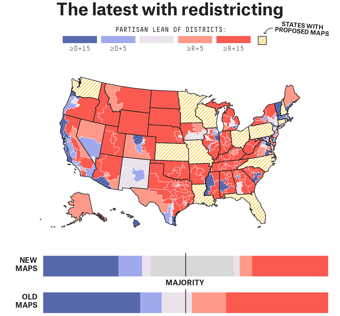 The Countless, Confusing, Sometimes Contradictory Takeaways Of The 2021-22 Redistricting Cycle 1