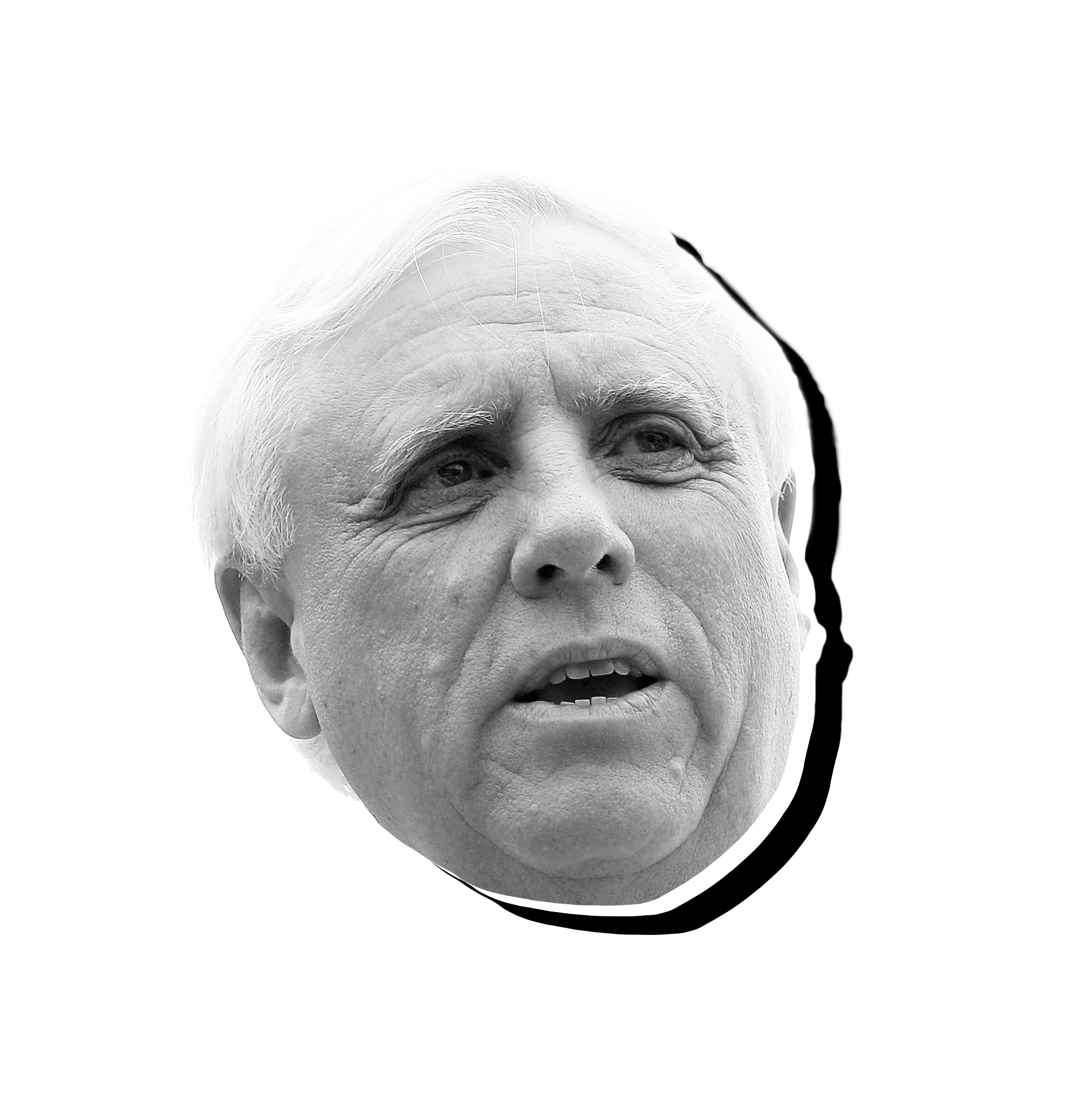 A headshot of Jim Justice